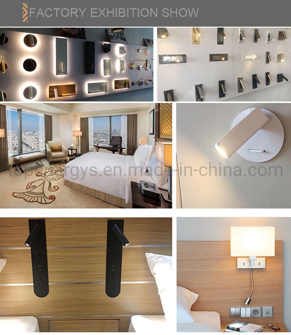 USB LED Reading Light Wall Lamps Room Home Hotel Bedside Wall Light 5V 2.1 USB Modern Light Fixtures Room Decoration