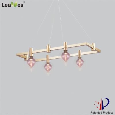 Gold Hot Sales Euro CE ETL Certification LED Chandelier for Living Room, Home, Villa and Hotel Amazing Decoration Modern Pendant