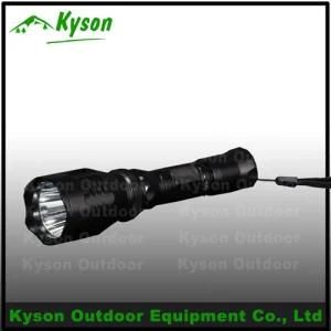 2017 Outdoor Emergency Flashlight, Tactical LED Torch, Self Defence Flashlight