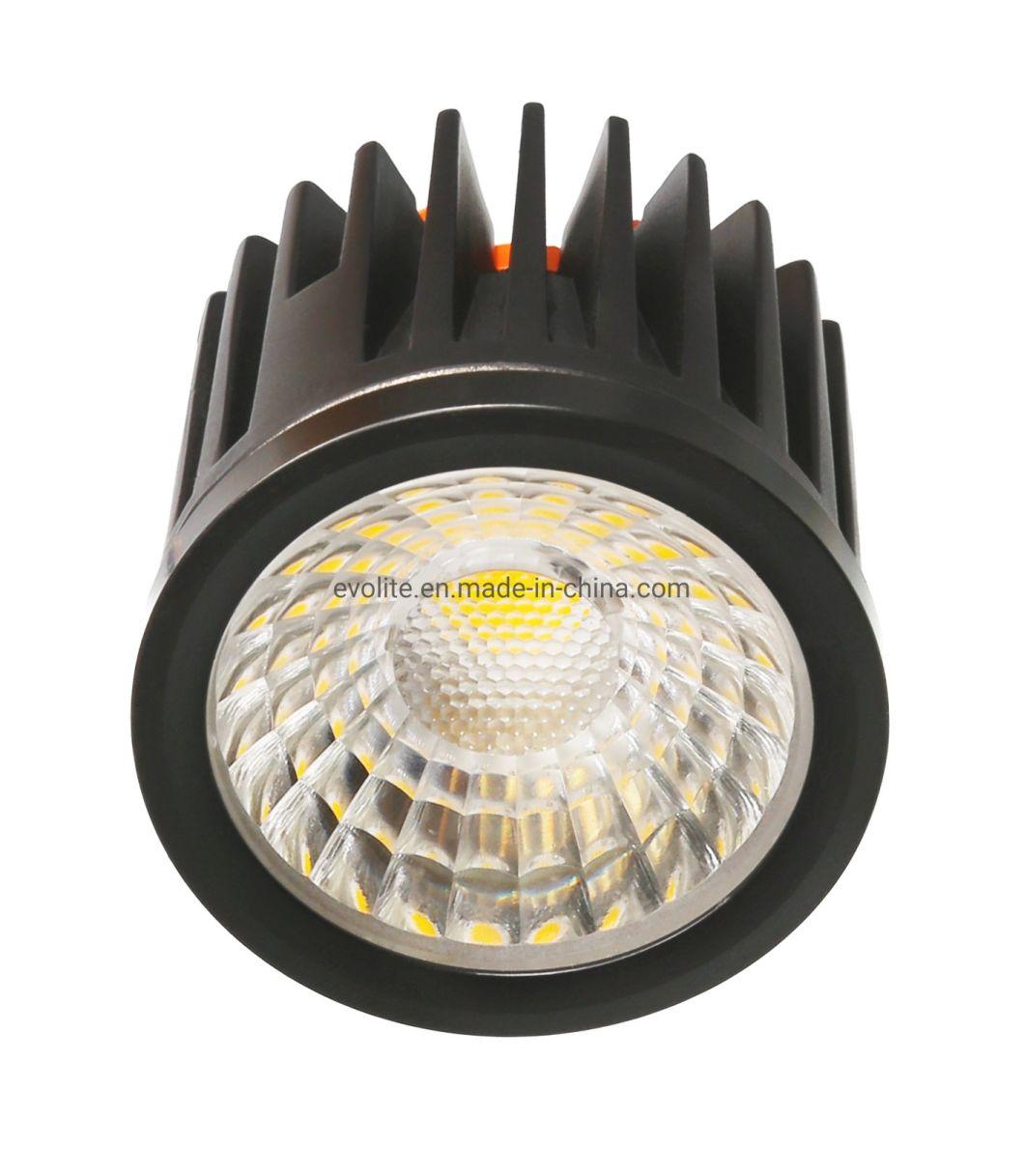 High End Product Aluminum Down Light Lens Version GU10 COB Downlight MR16 LED Module