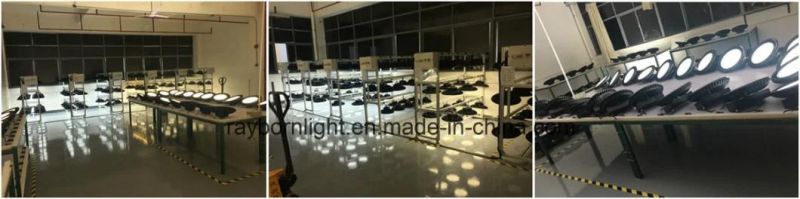 200W Dali Dimmable Industrial Warehouse Hanging UFO High Bay Light LED Cold Storage Lighting