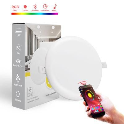 Keou Round Downlights RGB Smart RGB LED Downlight with Multi Color