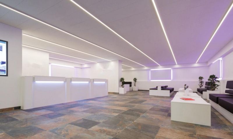 9035 Series Recessed LED Linear Light Used in Offices/ Meeting Rooms