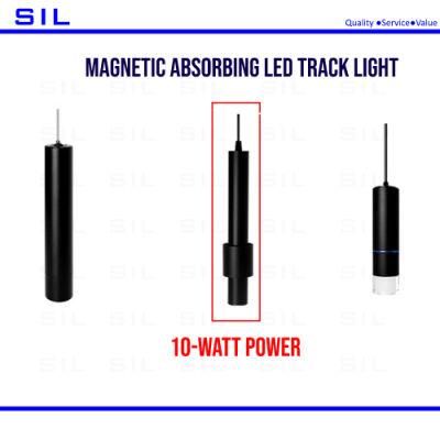 Commercial Clothing Stores Gallery Spotlight Magnetic Rail Installation Track Lamp 10watt LED Track Light