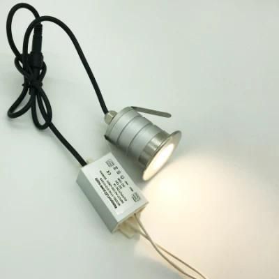 3W Mini LED Downlight Lamp 24V IP67 Ceiling Light for Sauna Bathroom