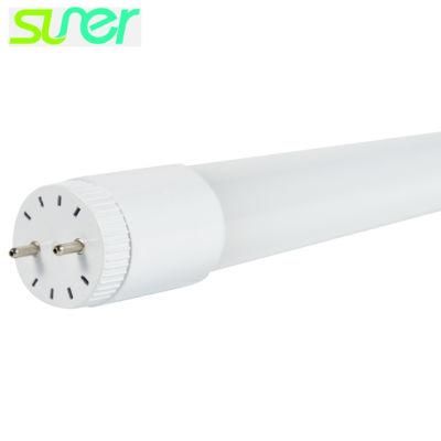 Fluorescent Bulb Replacement Frosted Glass LED T8 Light Tube 0.6m 2FT 8W 110lm/W 3000K Warm White