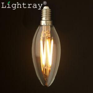 LED Light Candle Bulb E27 E14 12V 4W LED Filament Lamps