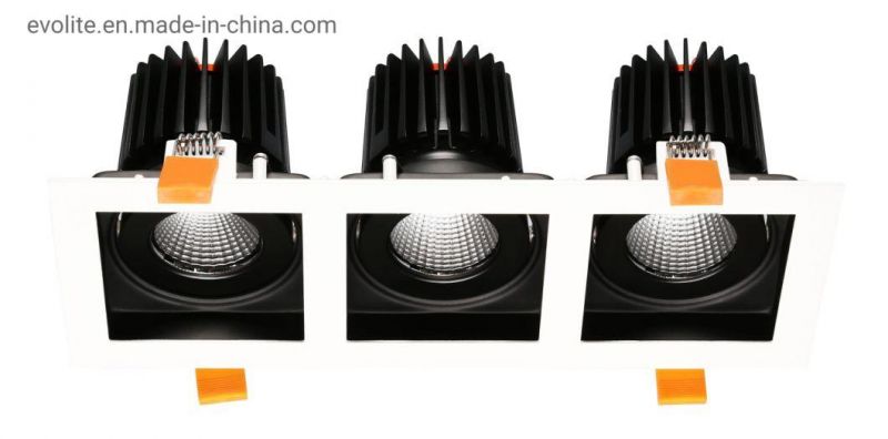 High Lumens 15W MR16 Spotlight Module Round LED COB Downlight Module with Dimmable Driver