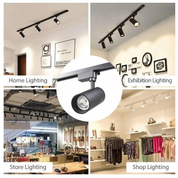 Great Sale Adjustable Track Light GU10 Fixture for Shopping Mall