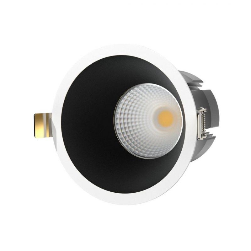 High Lumen COB Recessed Ceiling Downlight Round 20W Trim LED Down Lights