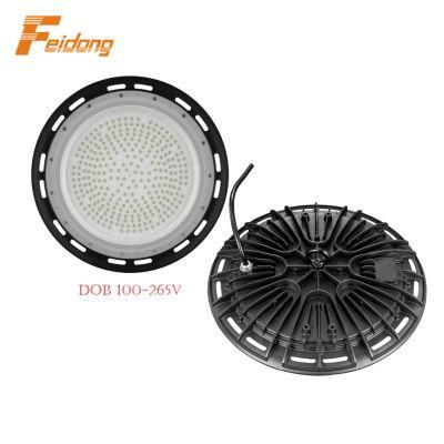 Black or Gray Color Aluminum Die Casting Body AC220V AC230V 200W Dob LED High Bay Light