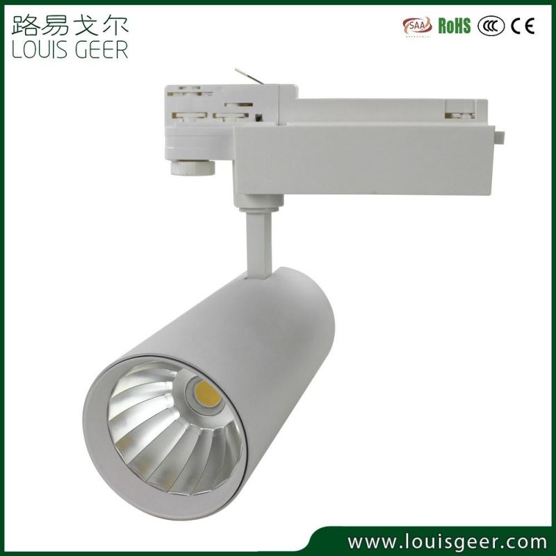 Hot Sale Track System Adjustable Lighting Fixtures Focus Spot Light LED Track Light for Commercial Shop Cafe Hotel Housing 20/35W Lighting