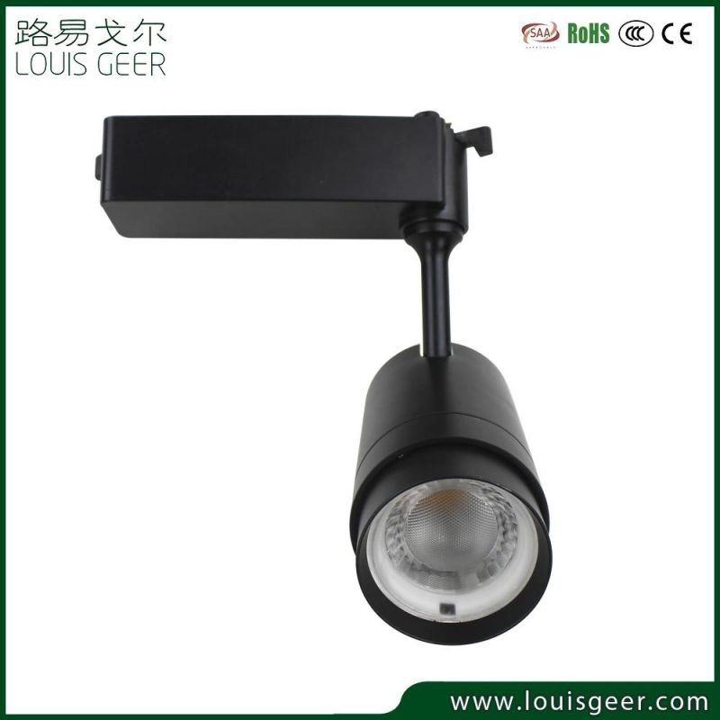 Suspending Wholesale Spotlight Lighting Adjustable Lights Rail Shop Dimmable 25W 30W 40W Zoomable LED Track Light