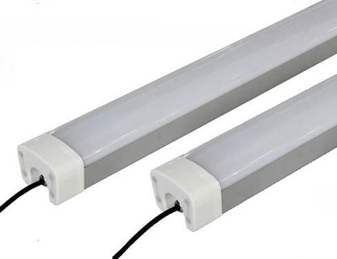 50W IP65 Waterproof LED Tri-Proof Lighting Fixture for Parking Ceiling