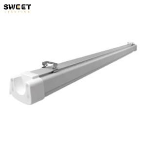 Rechargeable Emergency Batten Lamp 40W 60W Corridor Light Fixture Surface Mounted Tube Lighting Fitting Ceiling LED Linear Light
