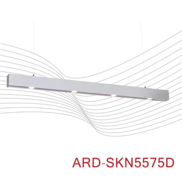 Office 4FT 20W 30W Aluminum LED Linear Light Housing up and Down Suspended Fixture Pendant LED Linear Light