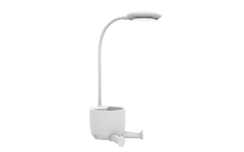 Indoor LED Table Lamp with Pen Container Eye-Care Desk Lamp for Study Modern Table Light Dimmable