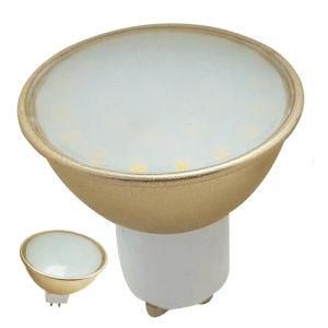 4W GU10 Warm White Golden COB LED Spotlight