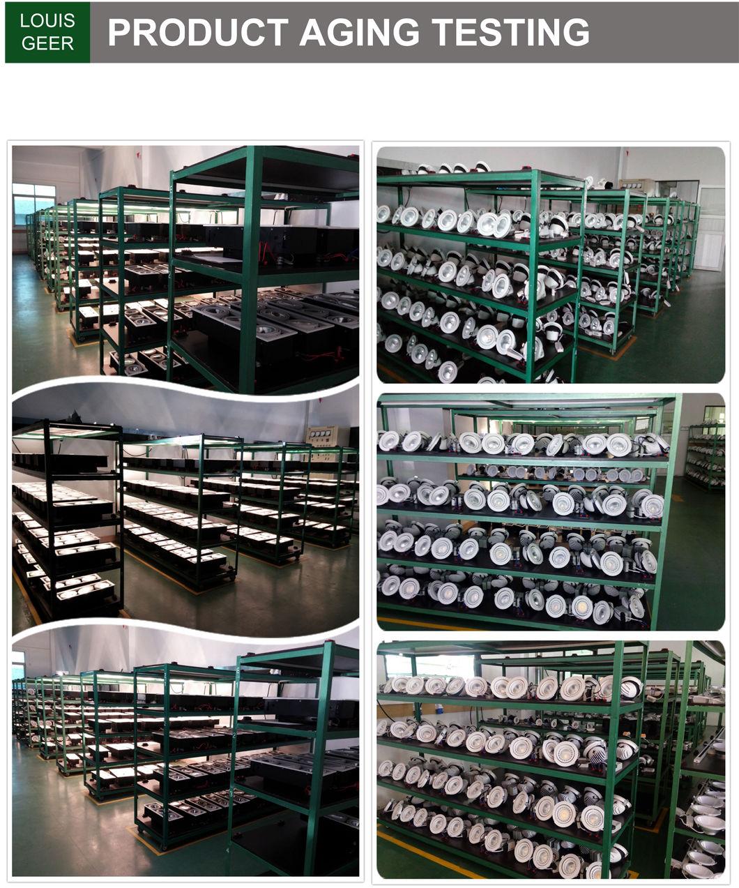 Residential Movable Aluminum Adjustable Grille Square Round LED Bulb Light COB Downlight LED