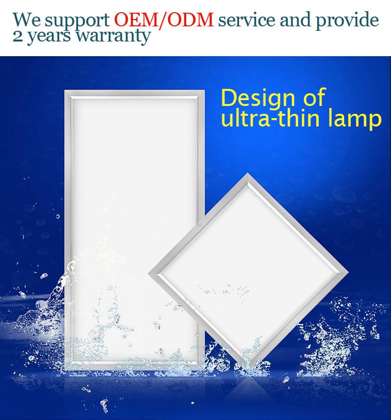 China Distributor 36W 40W 48W Warm White Light Aluminum Square Round 60X60 LED Panel