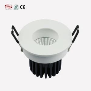 Hotel Lighting 9W COB LED Anti Glare Deep Recessed Ceiling Fixture