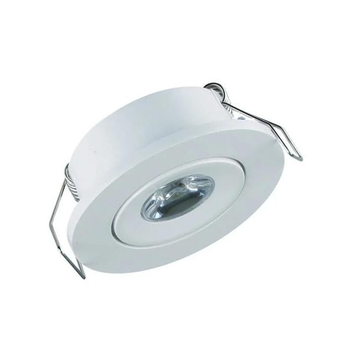 Energy Saving LED Cabinet Light Round Recessed in Mini LED Downlight 1W