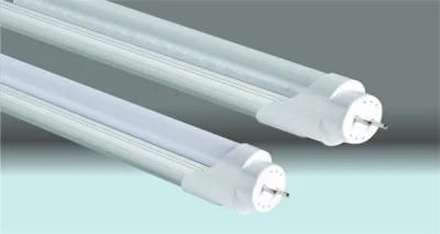 LED T8 Tube with Aluminum Base and PC Cover 18W