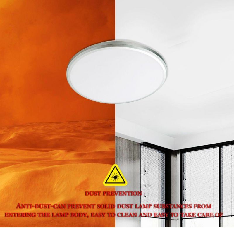 Motion Sensor Living Room Modern WiFi Thin Pop Quality Steel Ceiling Light