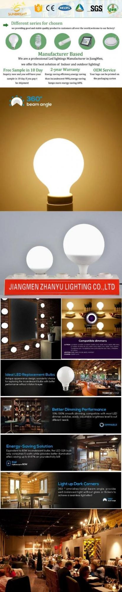 E14 Type LED Ball Bulb