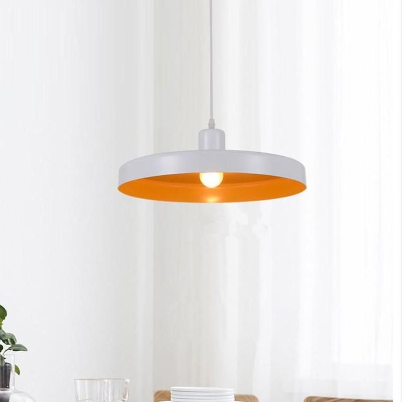 Yellow Lampshade Loft Pendant Lamp Dining Light