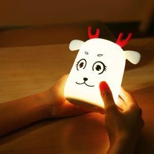 New Design USB Portable Animals Shape Bedroom Motion Night Light LED Baby Night Lamp