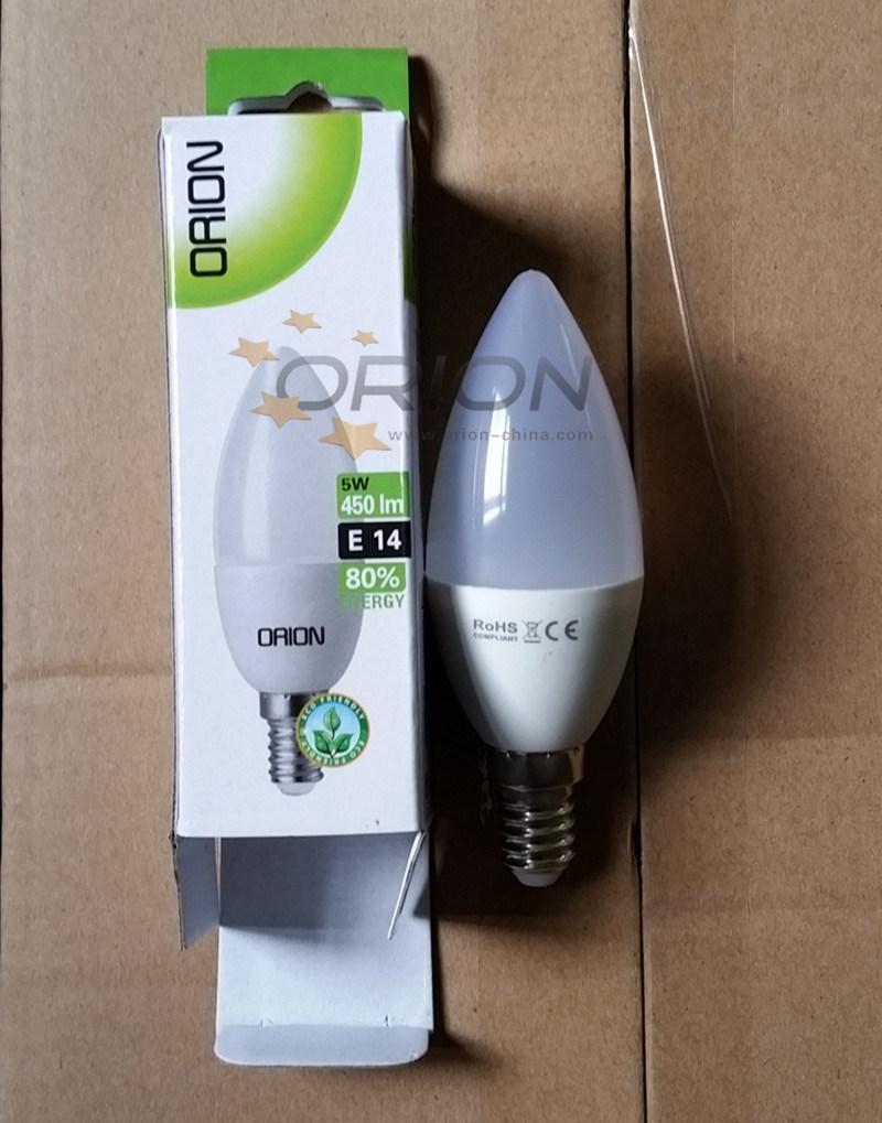 High Quality E14 LED Candle Light 5W LED Light Bulb