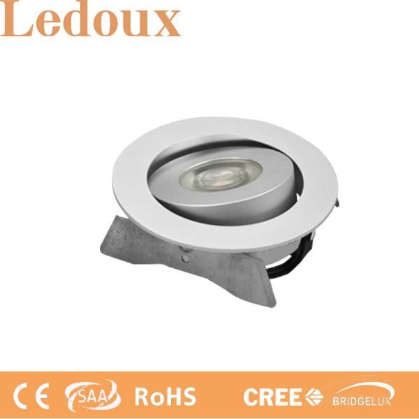 Good Quality 6W LED Down Light Aluminum COB Adjustable LED Downlight