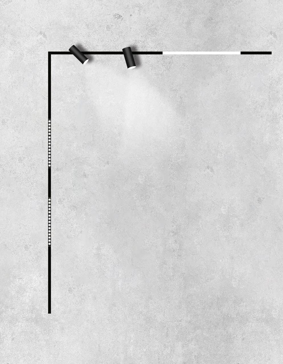 Modern Good Double Lamp Head Quality 2X3w 48V Low-Voltage Magnetic Effortless Installation & Remove Dali Available LED Track Light LED Spot Light
