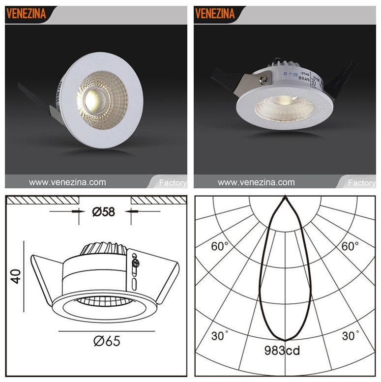 Dimmable 6W LED Downlight/LED Ceiling Light