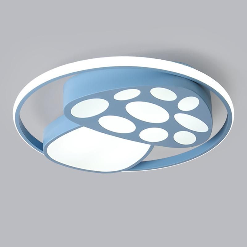 New Hot Mushroom Simple Cartoon Bedroom Decor Indoor Flush Mount Ceiling LED Light for Children