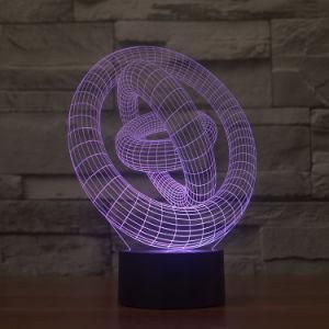 Innovative Color Changing USB 3D Abstract LED Lamps