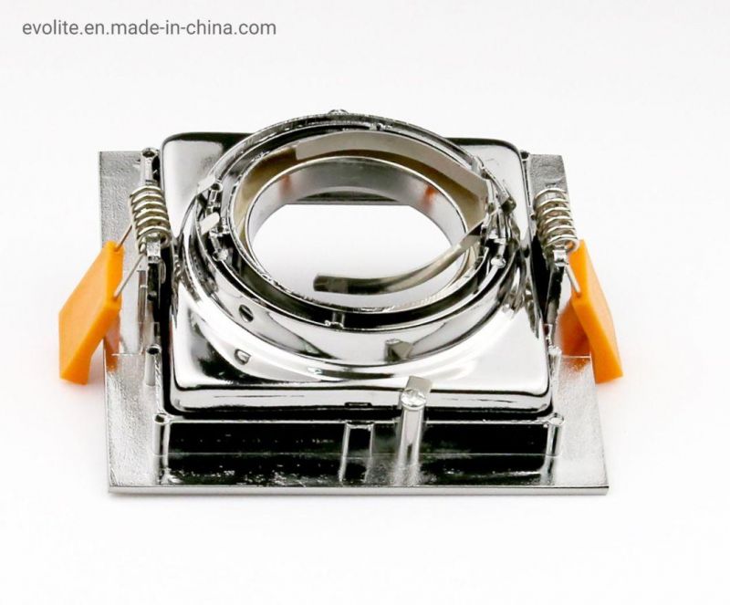 Hot Sale Square MR16 Fitting Aluminum MR16 GU10 Spot Light Housing