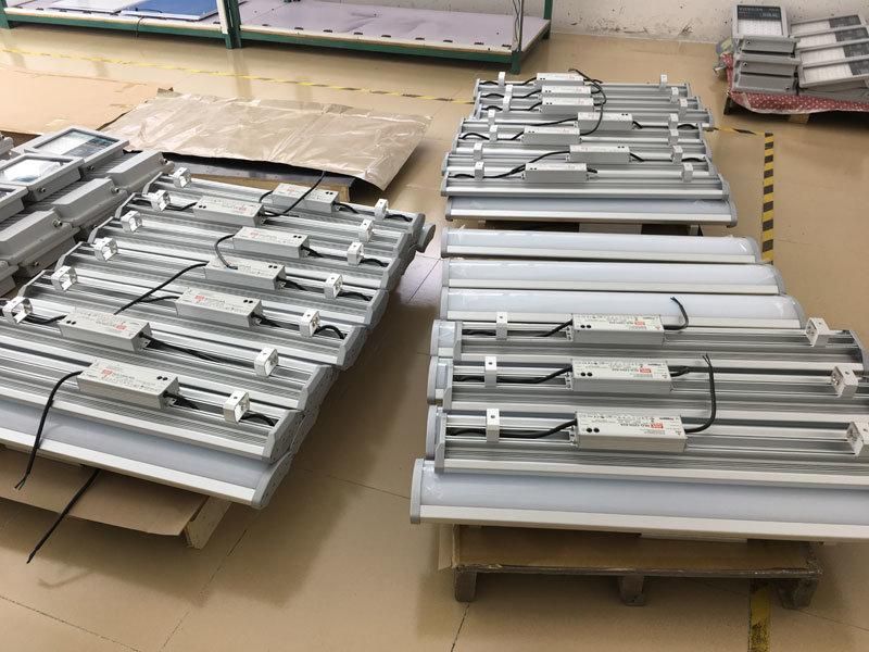 Three Anti Light High Bay LED Linear Light 80W 120W 150W 200W for Warehouse Factory Workshop LED Linear High Bay Light