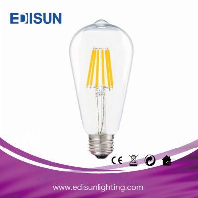 Customized Clear/Amber Glass E27 B22 LED Interior Lighting CE RoHS SAA