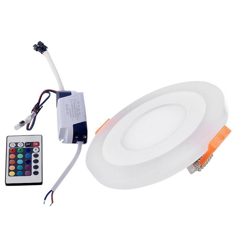 18W Acrylic Night Light 7 Color LED Lamp Base Panels DIY Remote