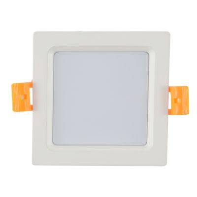Cool White (6500K) Aluminum Recessed Square LED Downlight 3 Inch 8W