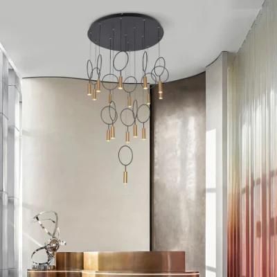 Masivel European Style Luxurious Hotel Hall Modern Chandelier