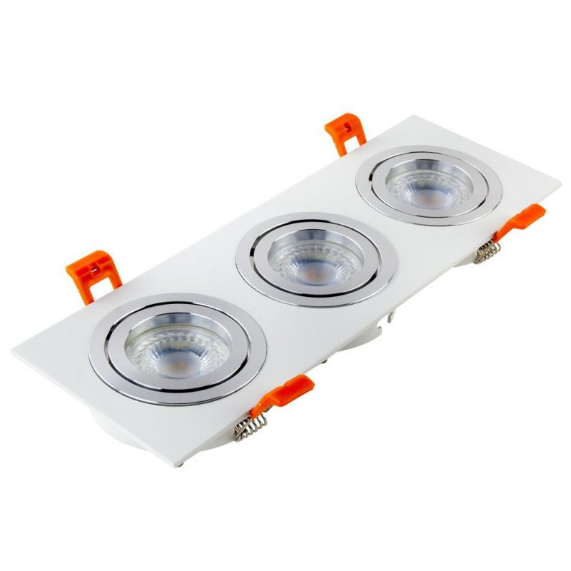 High Quality White LED Light Recessed Movable GU10 LED Ceiling Downlight LED Decorative Lighting