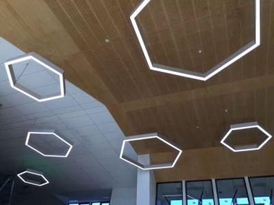 LED Linear Shop Light Hexagon Shape