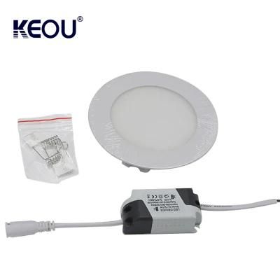 Hole Size 150mm 15W Dimmable Recessed Round LED Panel
