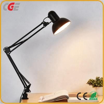 Swing Arm Foldable Clamp LED Desk Lamp Table Lamp for Reading