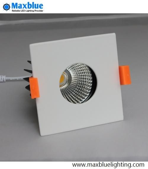 SAA Ce RoHS Square Surface Dimmable COB LED Downlight