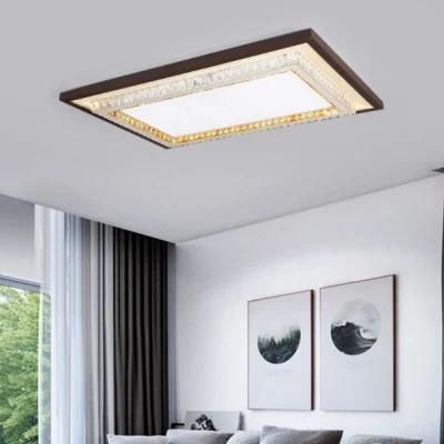 Dafangzhou 250W Light China Outdoor Ceiling Light Fixtures Manufacturer Lamp Lighting Brown Frame Color LED Ceiling Lamp Applied in Office
