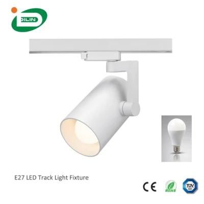 LED PAR Light Fixture PAR30 E27 Energy Saving LED Bulb Light Fixture Indoor Aluminum Track Lights Housing